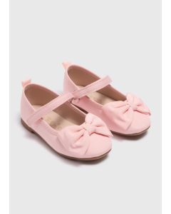 Girls Bow Ballet Shoes