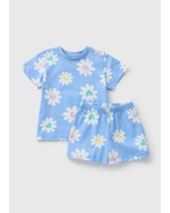 Girls Daisy Pyjama Set