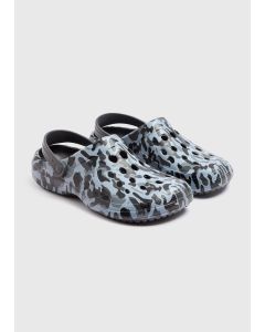 Printed Camo Cloggs