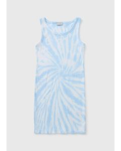 Girls Tie Dye Ribbed Dress