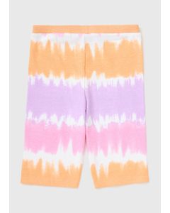 Tie Dye Ribbed Seamless Shorts