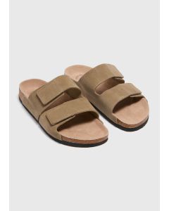 Suede Sliders