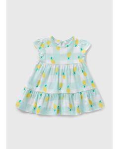 Baby Check Lemon Dress