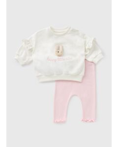 Baby Bunny Sweatshirt & Legging Set