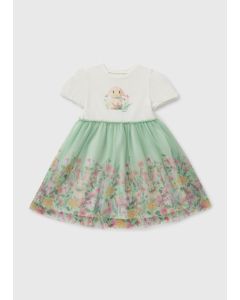 Girls Bunny Mesh Dress