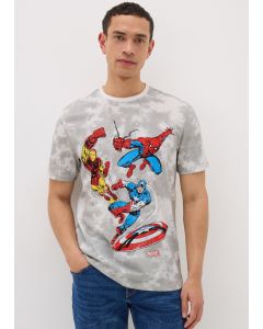 Marvel Avengers Group Washed T-Shirt