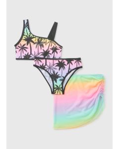 3 Piece Palm Tree Swim Set