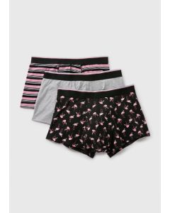 3 Pack Flamingo Hipsters