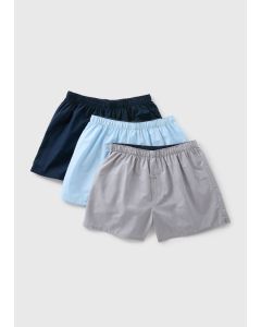 3 Pack Woven Boxers