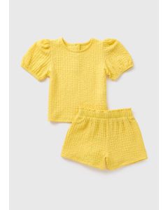 Value Textured Set Puff Slv