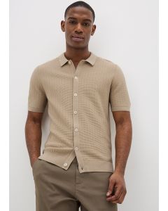 Textured Short Sleeve Shirt