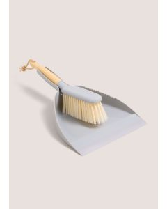 Dustpan Brush-Grey-One Size