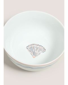 Shell Bowl-White-One Size
