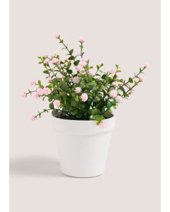 Ditsy Flower In Pot-Pink-One Size