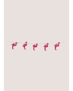 Flamingo String Lights-Pink-One Size