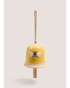 Bee Wind Chime-Yellow-One Size