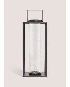 Solar Lantern-Black-One Size