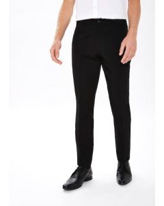 Taylor & Wright Black Slim Fit Formal Trousers