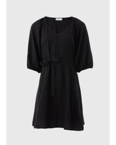 Belted Mini Tea Dress