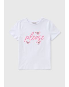Girls Please Bow T-Shirt