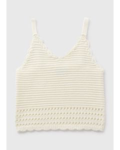 Girls Crochet Vest