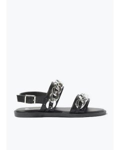 Girls Chain Detail Sandals