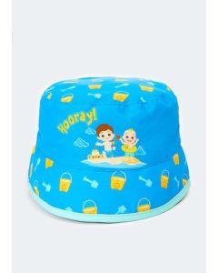 Unisex Blue Cocomelon Baby Sun Hat