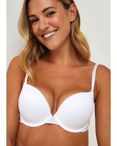 White Super Enhance Bra