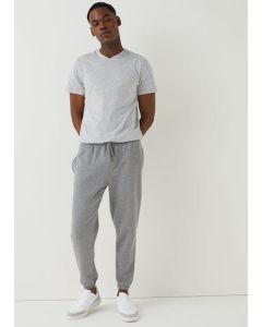 Essential V-Neck T-Shirt - Grey - XXXL