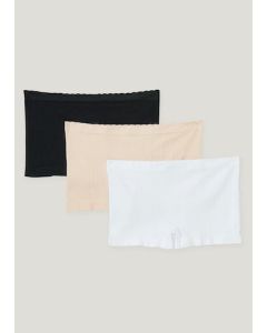 3 Pack Seam Free Short Knickers