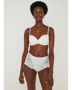 Cream Lace Midi Knickers