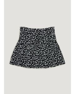 Girls Candy Couture Black Floral Co-Ord Skirt (9-16yrs)