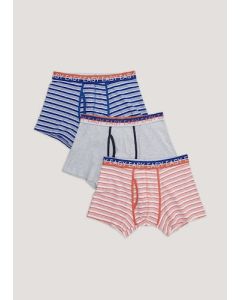 3 Pack Stripe Keyhole Trunks