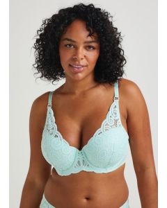 DD+ Mint Lace High Apex Bra