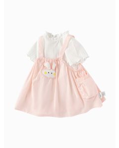 Baby Girl Woven short sleeve suit