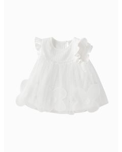 Baby Girl Narrow shoulder sleeveless shirt