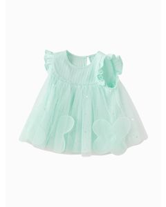 Baby Girl Narrow shoulder sleeveless shirt