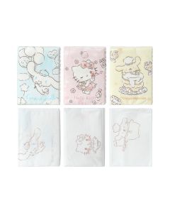 Sanrio Characters Unscented Printed Facial Tissues (9 Packs)-Multi-One Size