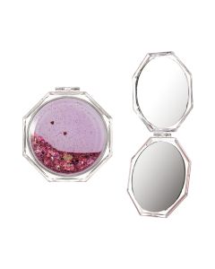 Illusion Collection Glittering Portable Mirror