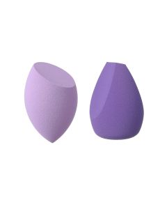 Soft Skin-Friendly Makeup Sponge Set (Olive + Triple Slanted)--One Size