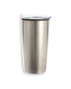 Solid Color Stainless Steel Tumbler for Car (500mL, Metallic)