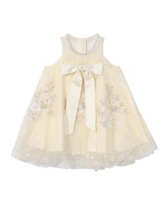Toddler Girl Woven one-piece dress