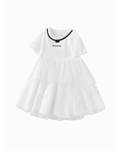 Toddler Girl Knitted one-piece dress