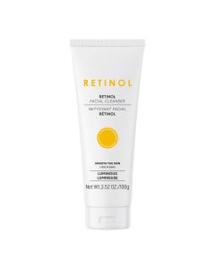Retinol Facial Cleanser-White-One Size