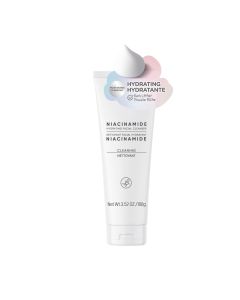 Niacinamide Hydrating Facial Cleanser-White-One Size