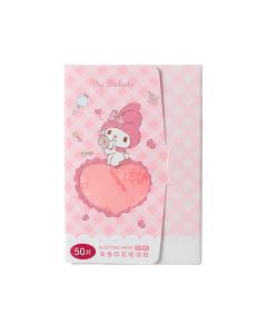 My Melody Peach Scented Printed Oil-Absorbing Sheets (50 Sheets 2 Packs)