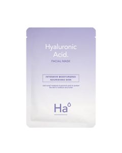 Hyaluronic Acid Facial Sheet Mask-Purple-One Size