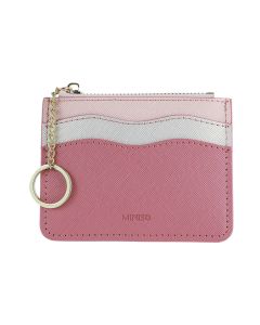 womens-wavy-tricolor-top-zip-coin-purse