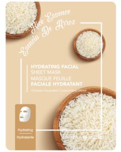 Hydrating Facial Sheet Mask (Rice)-Beige-One Size