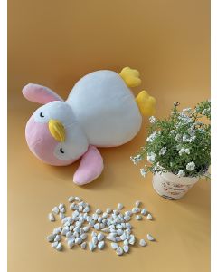 10in. Penguin Plush Toy-Pink-One Size